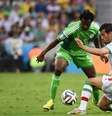 <p>Irã e Nigéria fizeram um jogo muito ruim na Arena da Baixada, em Curitiba</p>  Foto: AFP