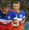 <p>Gol de John Brooks foi estampado na capa dos principais veículos de comunicação americanos</p>  Foto: AFP