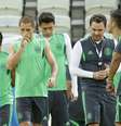<p>Jogadores mexicanos apostam em resultados surpreendentes da Copa para conseguirem uma zebra contra a Seleção Brasileira</p>  Foto: Ricardo Matsukawa  / Terra