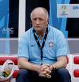 <p>O técnico Felipão abriu 15 minutos de treino e não deu dicas de como vai preparar a Seleção contra o México</p>  Foto: Ricardo Matsukawa / Terra