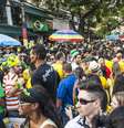 <p>Nesta terça-feira, torcedores se reuniram na Vila Madalena para acompanhar o jogo entre Brasil e México</p>  Foto: Bruno Santos / Terra