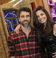 <p>Eriberto Le&atilde;o e Emanuelle Ara&uacute;jo</p>  Foto: Anderson Borde / AgNews