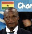 <p>Técnico ganês James Kwesi Appiah admitiu problemas com o pagamento aos jogadores e se mostrou incomodado</p>  Foto: Toru Hanai / Reuters
