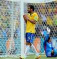 Brasil teve chance com Fred, mas bandeira já havia marcado impedimento  Foto: Jefferson Bernardes / Vipcomm