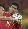 <p>Atacante brasileiro se disse seguro da decisão de defender a Espanha</p>  Foto: AFP