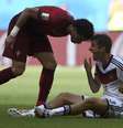 <p>Pepe foi expulso na estreia por uma leve cabeçada em Thomas Müller, e Portugal perdeu por 4 a 0</p>  Foto: Reuters