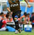 Suárez começou no banco contra Costa Rica  Foto: Getty Images 