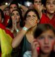 <p>Eliminação antecipada da seleção da Espanha da Copa do Mundo pegou os torcedores espanhóis de surpresa</p>  Foto: Getty Images 