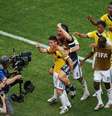 <p>Jose Pekerman viu seus comandados ganharem os dois jogos que disputaram no Brasil</p>  Foto: Getty Images