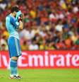 <p>Casillas fez uma Copa do Mundo deplorável, com falhas feias nas derrotas para Holanda e Chile</p>  Foto: Getty Images 