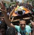 <p>Adolescente foi baleado no peito e morreu em um hospital de Hebron</p>  Foto: AFP