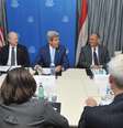 John Kerry visita o Egito para discutir formas de apoio durante período de transição política  Foto: EFE