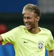 <p>Neymar se prepara para jogo decisivo e histórico: 100º da história da Seleção em Copas</p>  Foto: Ricardo Matsukawa  / Terra