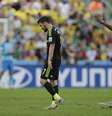 Autor do gol, David Villa é substituído no início do segundo tempo  Foto: Reuters