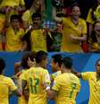 <p>Vitória da Seleção Brasileira foi destacada pela presidente Dilma</p>  Foto: Ricardo Matsukawa / Terra