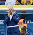 <p>Felipão comanda a Seleção Brasileira da beira do gramado</p>  Foto: Ricardo Matsukawa / Terra
