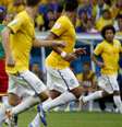 <p>Brasil atuará com mesmo uniforme de partida contra Camarões</p>  Foto: Ricardo Matsukawa / Terra