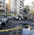 <p>Treze pessoas ficaram feridas, incluindo Ali Jaber, colega do agente morto, que estava a 30 metros do veículo</p>  Foto: AFP