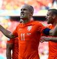Arjen Robben é o símbolo da Holanda veloz e que não precisa ficar muito tempo com a bola para vencer seus adversários  Foto: Getty Images 