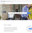 O projeto foi criado após uma pesquisa de o Google revelar que 55% das firmas de pequeno porte não tem site na rede  Foto: Google Domains / Reprodução