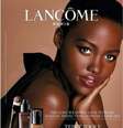 <p>Lupita Nyong'o na peça publicitária da marca francesa de cosméticos Lancôme</p>  Foto: @lupitanyongo/Instagram / Reprodução