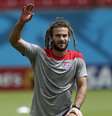 "Não é da nossa natureza, entramos sempre para vencer. É isso que é uma Copa do Mundo, queremos vencer sempre", disse o meio-campista Kyle Beckerman   Foto: AP
