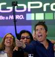 Nick Woodman na abertura dos negócios da Nasdaq  Foto: Mike Segar / Reuters