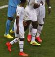 <p>Jogadores de Gana n&atilde;o deram declara&ccedil;&otilde;es ap&oacute;s as pol&ecirc;micas da &uacute;ltima semana</p>  Foto: David Gray / Reuters