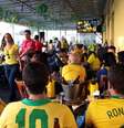 Bares em Curitiba, que termina a participação na Copa nesta quinta-feira, tiveram um bom aumento na clientela  Foto: Prefeitura de Curitiba / Divulgação