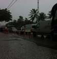 Chuva pegou Recife de surpresa em dia de jogo decisivo entre Alemanha e Estados Unidos  Foto: Allan Farina / Terra