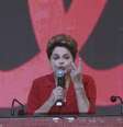 A presidente Dilma Rousseff discursa durante convenção do PT que oficializou sua candidatura à reeleição no último sábado, em Brasília. 21/06/2014  Foto: Joedson Alves / Reuters