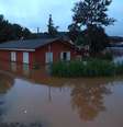 <p>Chuva tirou pessoas de casa e trouxe prejuízos para municípios do Rio Grande do Sul, como em Barra do Guarita</p>  Foto: Prefeitura de Barra do Guarita / Divulgação