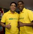 Márcio Santos e Aldair acharam decisão da Fifa exagerada  Foto: Mauro Pimentel / Terra