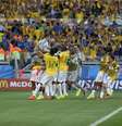 <p>Brasil sofreu, mas confirmou classificação às quartas de final</p>  Foto: Ricardo Matsukawa / Terra
