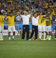 <p>Brasil, de Felipão, está nas quartas de final</p>  Foto: Ricardo Matsukawa / Terra