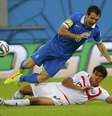 <p>Giorgos Karagounis fez seu último jogo pela Grécia</p>  Foto: Brian Snyder / Reuters