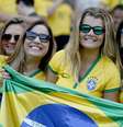 <p>Turistas brasileiros serão maioria em jogo do Brasil em Fortaleza </p>  Foto: Ricardo Matsukawa / Terra