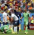<p>Meio-campista francês lesionou adversário nas oitavas de final</p>  Foto: Siphiwe Sibeko / Reuters