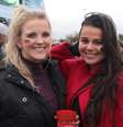 A Copa também deixará boas lembranças para quem vive em Porto Alegre. As psicólogas Luíza Mothes e Vanessa Becker Bender acompanharam o jogo entre Alemanha e Argélia na Fan Fest. Para Vanessa, a organização do Mundial foi melhor do que a esperada na cidade  Foto: Rhian Dantas / Unisinos