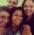 Cassio Scapin, Luciano Amara, Cynthia Rachel e Rosi Campos  Foto: Instagram / Reprodução