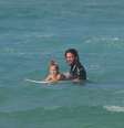<p>Mario Frias e a filha Laura</p>  Foto: Dilson Silva / AgNews