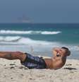 <p>Cantor j&aacute; emagreceu bastante desde que come&ccedil;ou a treinar</p>  Foto: Dilson Silva / AgNews