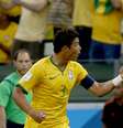 <p>Thiago Silva também está fora da semifinal contra a Alemanha</p>  Foto: Ricardo Matsukawa / Terra
