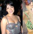 <p>Lily Allen em foto de 2007 e na imagem postada neste s&aacute;bado</p>  Foto: Getty Images / Reprodução