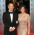 <p>Hanks em foto recente com a mulher, Rita Wilson</p>  Foto: Chris Jackson / Getty Images 