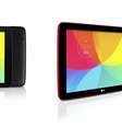 Novo tablet virá nas cores vermelha e preta e terá bateria de 8.000 mAh  Foto: LG / Divulgação