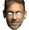 Torcedores foram convocados a ir ao Mineirão com a máscara de Neymar  Foto: Reprodução