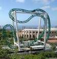 <p>A montanha-russa 'Inferno' do parque Terra Mitica foi inaugurada em 2007</p>  Foto: Twitter