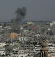 <p>Israel atacou Gaza e causou mortes nesta terça-feira</p>  Foto: AFP