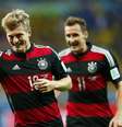 <p>Kroos comemora um dos dois gols marcados contra o Brasil</p>  Foto: Eddie Keogh / Reuters